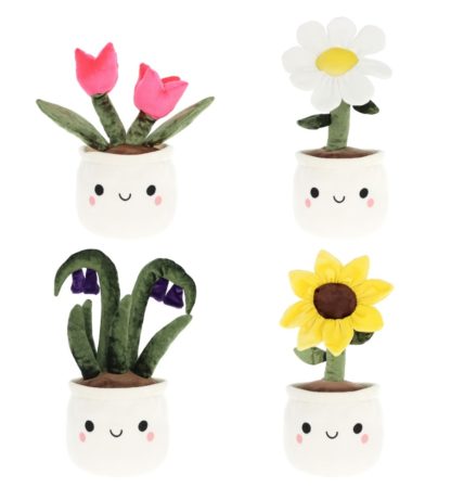 Peluche fleur ou plante en pot – Image 3