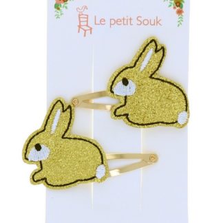 Barrettes lapin