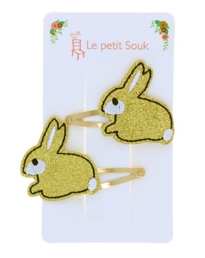 Barrettes lapin
