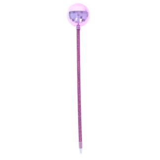Stylo boule disco rose