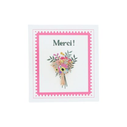 Pin's bouquet merci