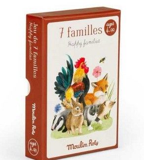 Jeu de 7 familles happy families