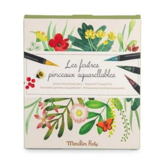 Feutres aquarelle le jardin du moulin