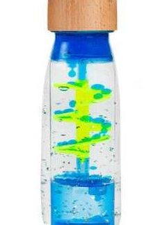 Bouteille sensorielle: move spirale blue