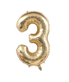 Ballon chiffre 3