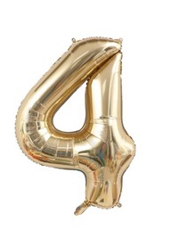 Ballon chiffre 4