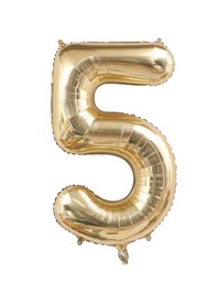 Ballon chiffre 5