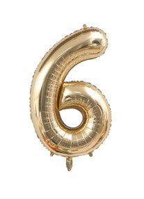 Ballon chiffre 6