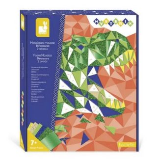 Mozaïque mousse dinosaures
