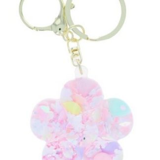 Porte clés fleur