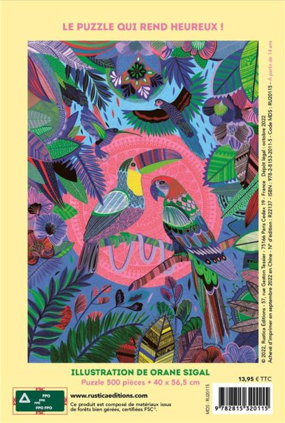 Puzzle l'échappée belle 500 pcs – Image 2