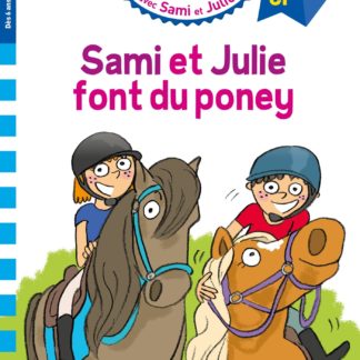 Sami et Julie font du poney