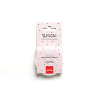 FIl élastique nylon 0,5 mm x12,5m