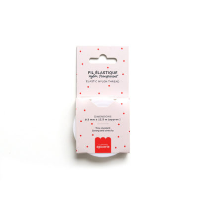 FIl élastique nylon 0,5 mm x12,5m