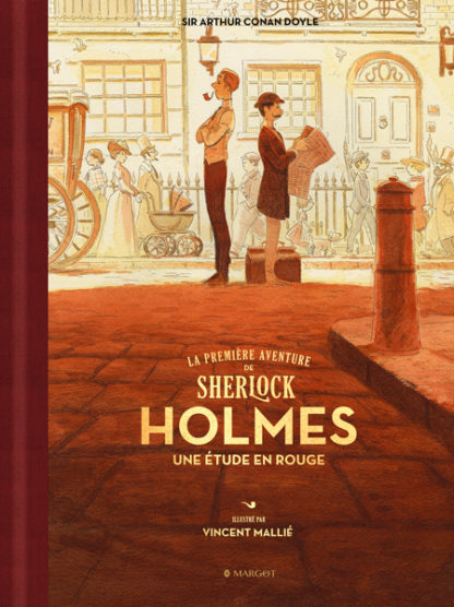 La première aventure de Sherlock Holmes: Une étude en rouge