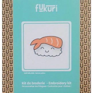 Kit broderie: sushi crevette
