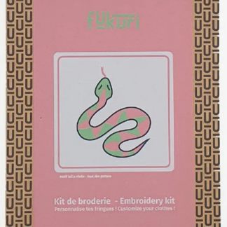 Kit broderie : serpent
