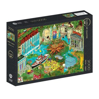 Puzzle Nantes végétal 2000pcs