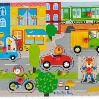 Puzzle sonore ville les popipop