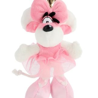 Porte-clés peluche Diddlina en robe ballerina 15cm