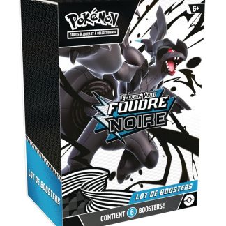 Carte Pokemon booster foudre noir