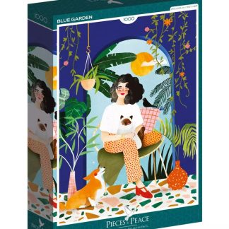 Puzzle Blue garden 1000 pcs