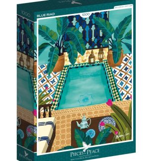 Puzzle Blue riad 1000 pcs