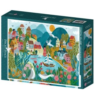 Puzzle Coastal village 1000 pcs