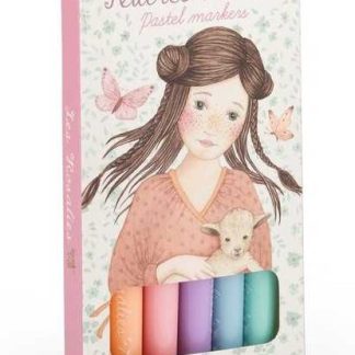 6 feutres pastels
