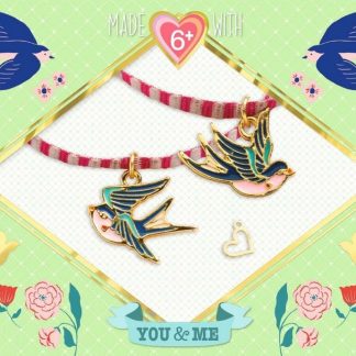 Bracelets rubans oiseaux