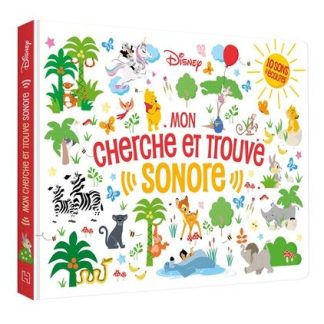Mon cherche et trouve sonore Disney