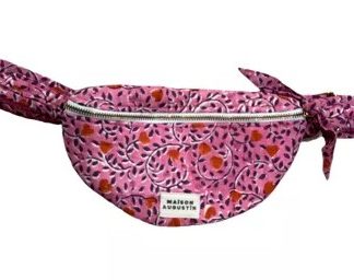 Sac banane enfant pink flowers