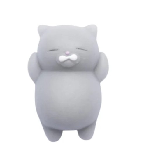 Mini Squishy chat gris