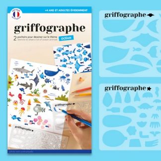 Griffographe pochoirs océan