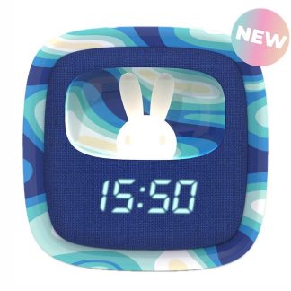 Réveil veilleuse billy bleu waves