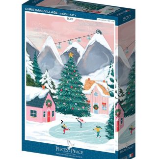 Puzzle Christmas village 500 pcs