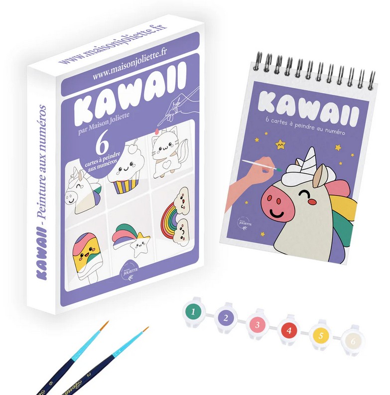 Peinture aux numéros Kawaii