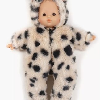 Babies: Combinaison fausse fourrure dalmatien