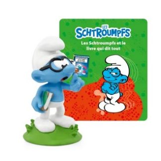 Tonies figurine Sctroumpf et le livre qui dit tout