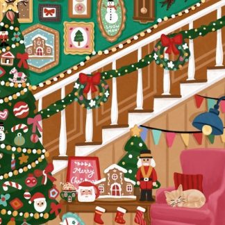 Puzzle Christmas staircase 500 pcs