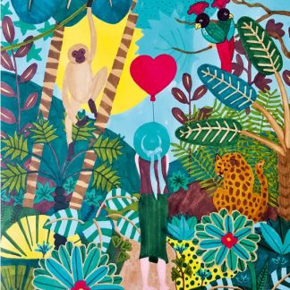 Puzzle Jungle heart 1000 pcs