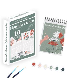 Peinture aux numéros Fleurs des champs