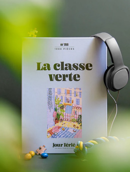Puzzle La classe verte 1000pcs