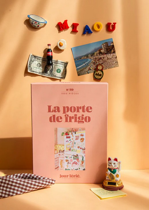 Puzzle La porte du frigo 1000pcs