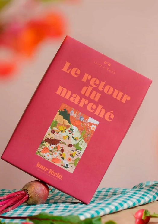 Puzzle Le retour du marché 1000pcs