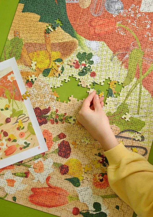 Puzzle Le retour du marché 1000pcs – Image 3