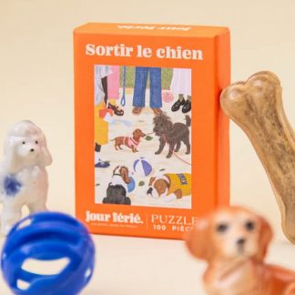 Puzzle mini Sortir le chien 100pcs