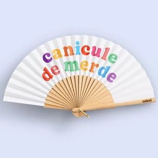 Eventail Canicule de merde