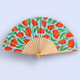 Eventail Coquelicots