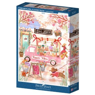 Puzzle Forever Flora, Flower Truck 500 pcs